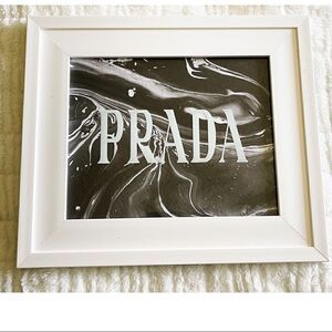 Prada Wall Frame Decor